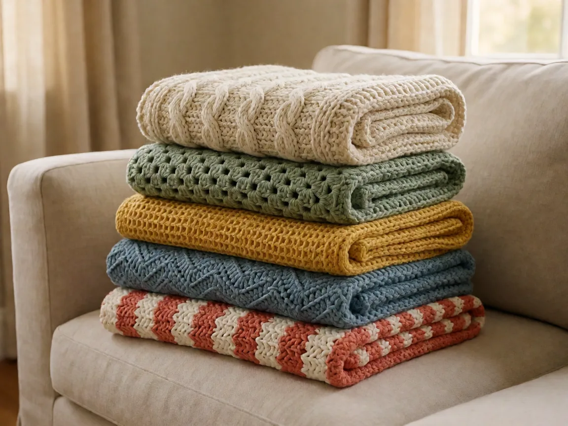 12 Crochet Blanket Patterns Worth Starting This Weekend