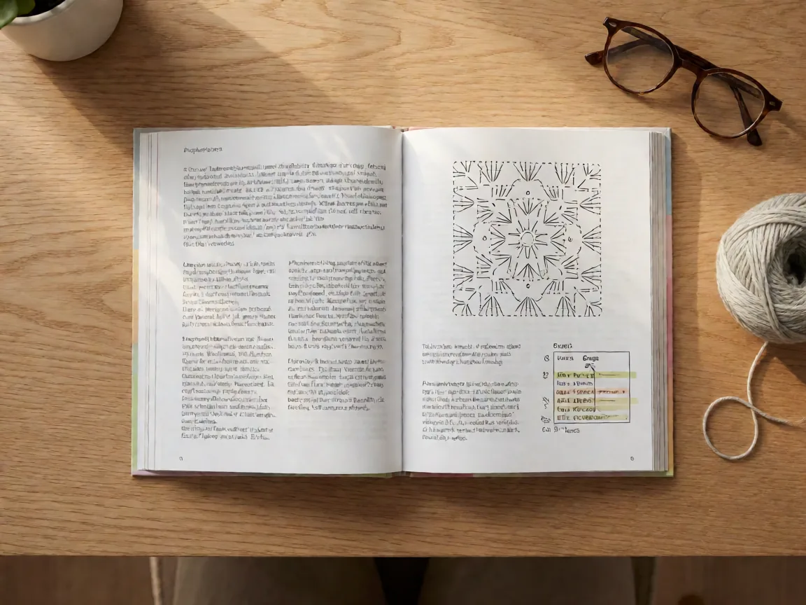 How to Read a Crochet Pattern: Step by Step for Beginners